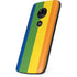 Vertical Rainbow Flag Moto E5 Play Skin